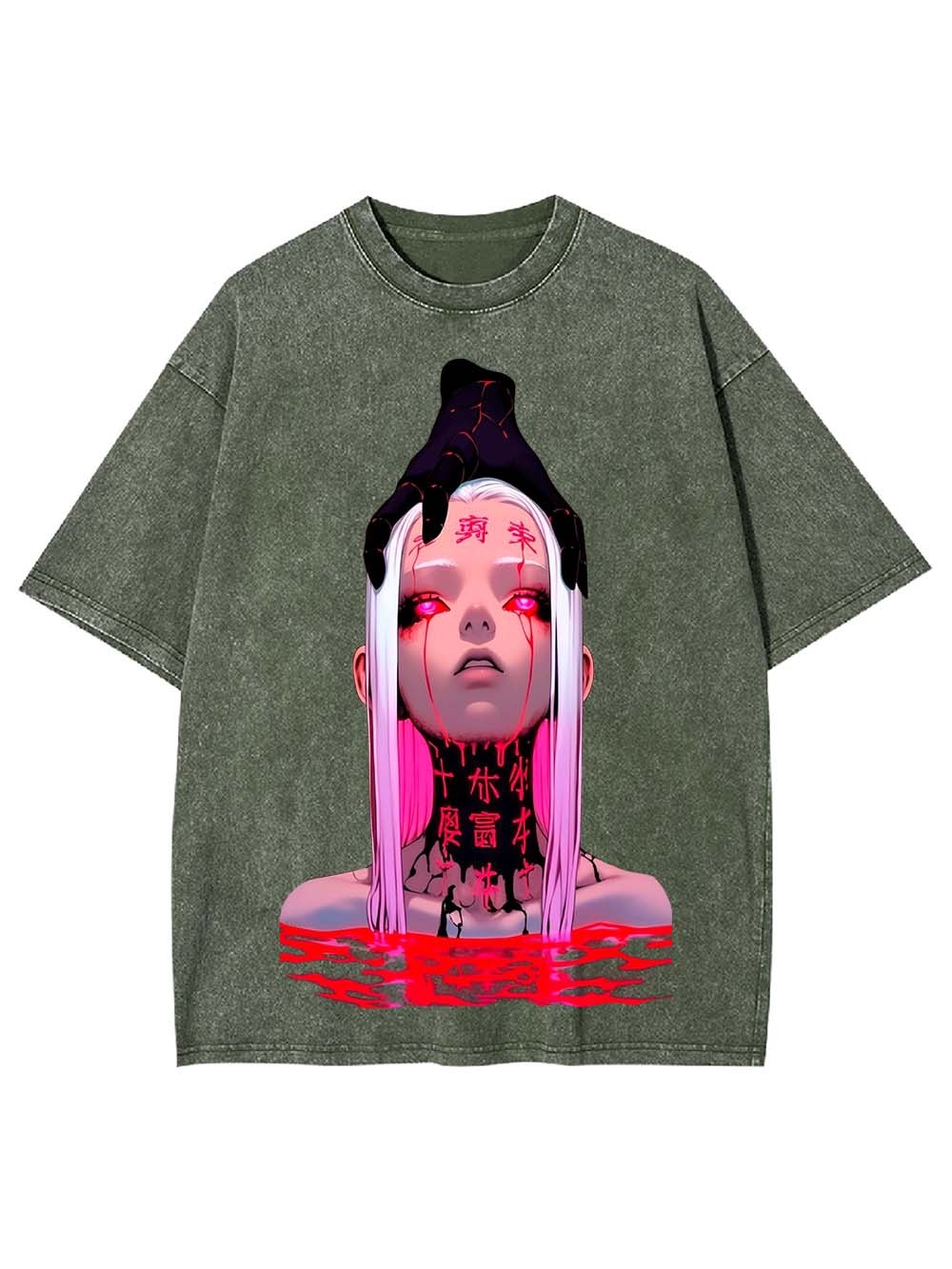 Crimson Curse Washed Tshirt