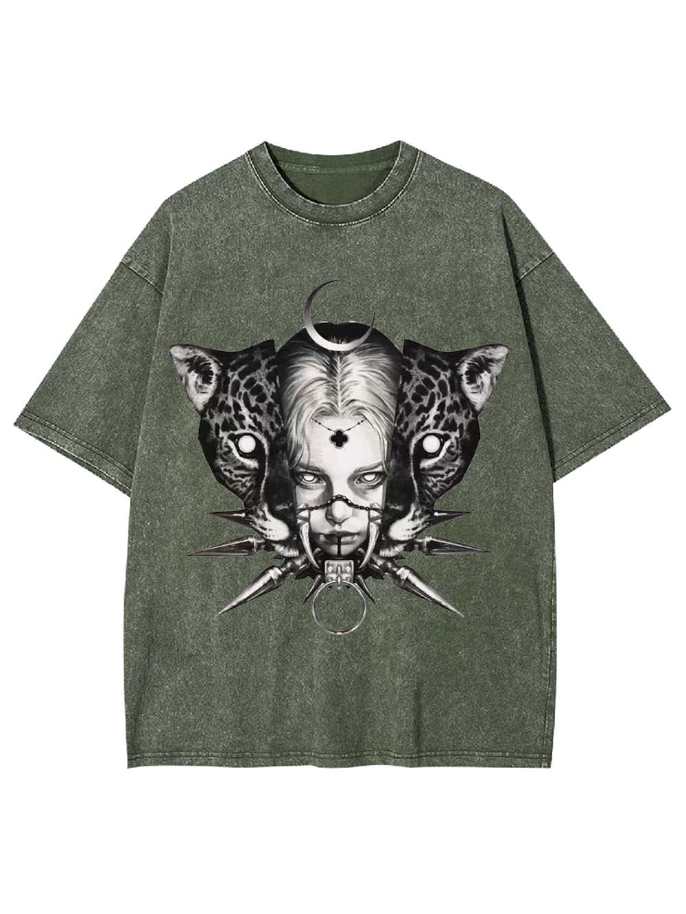 Fierce Duality Washed Tshirt