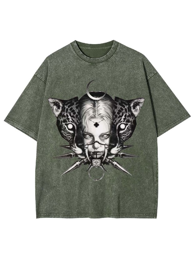 Fierce Duality Washed Tshirt