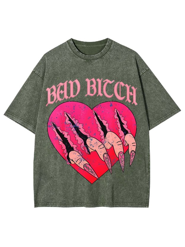 Bad B*ch Washed Tshirt