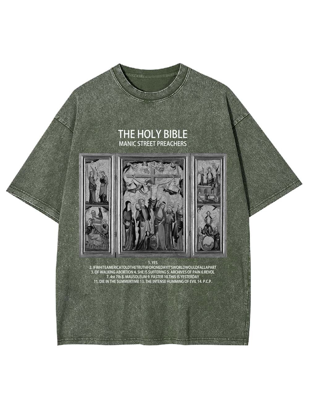 Manic Street Preachers Washed Tshirt