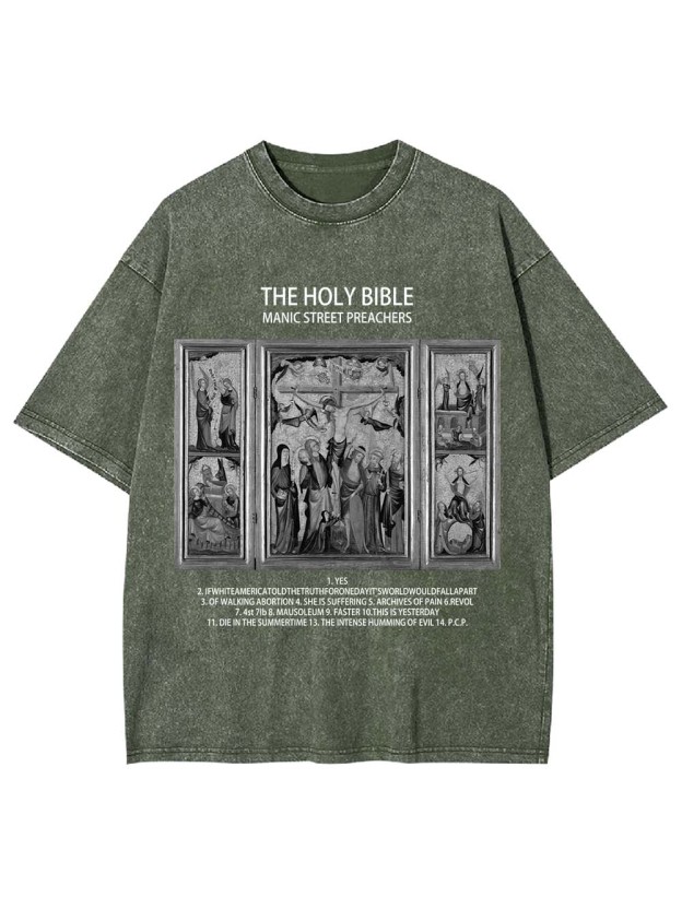 Manic Street Preachers Washed Tshirt