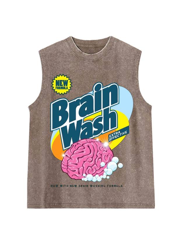 Brain Washed Tank Top