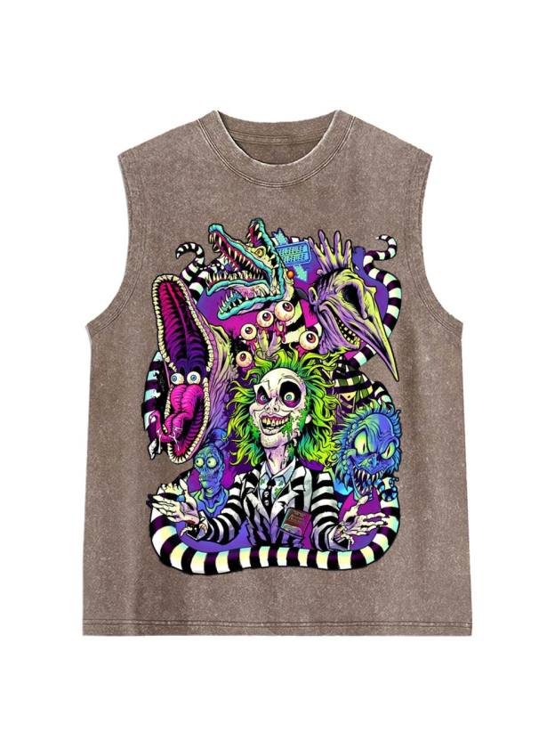 Clown Washed Tank Top