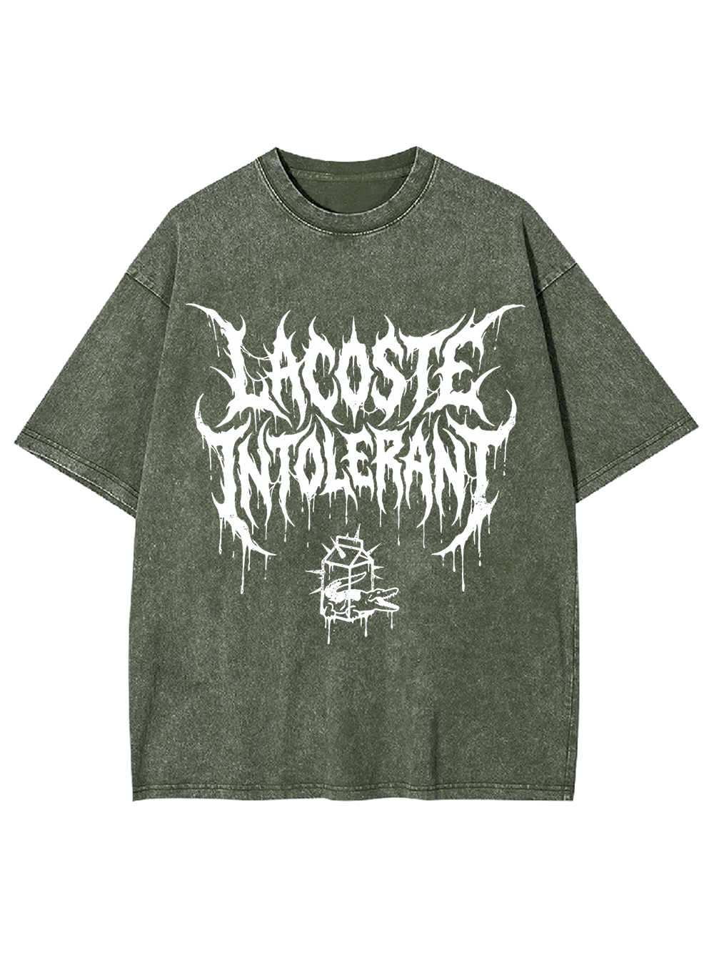 LACOSTE INTOLERANT WASHED TSHIRT