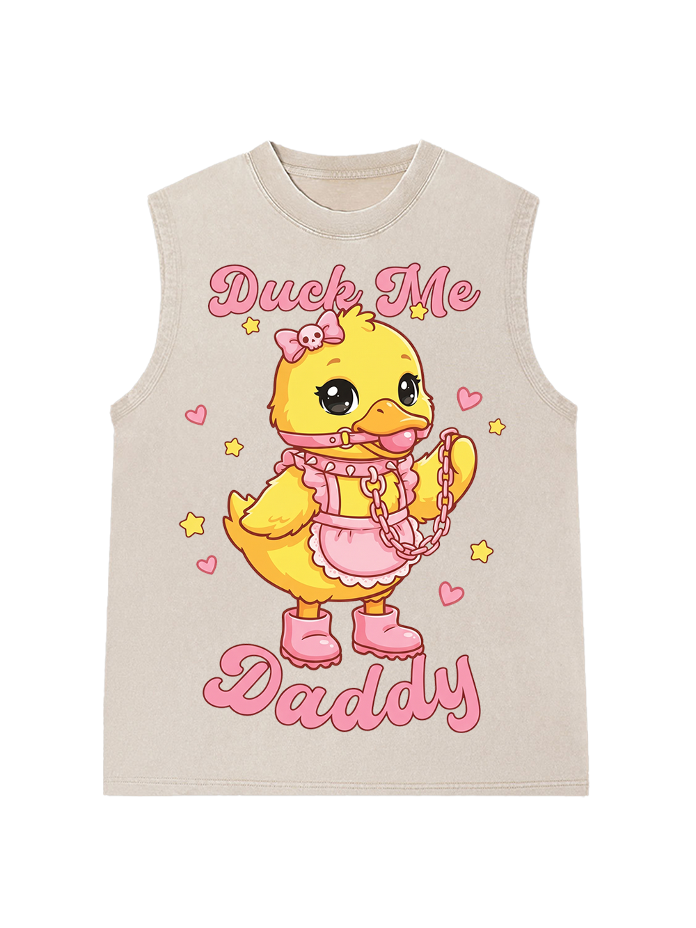DUCK ME DADDY WASHED TANK TOP