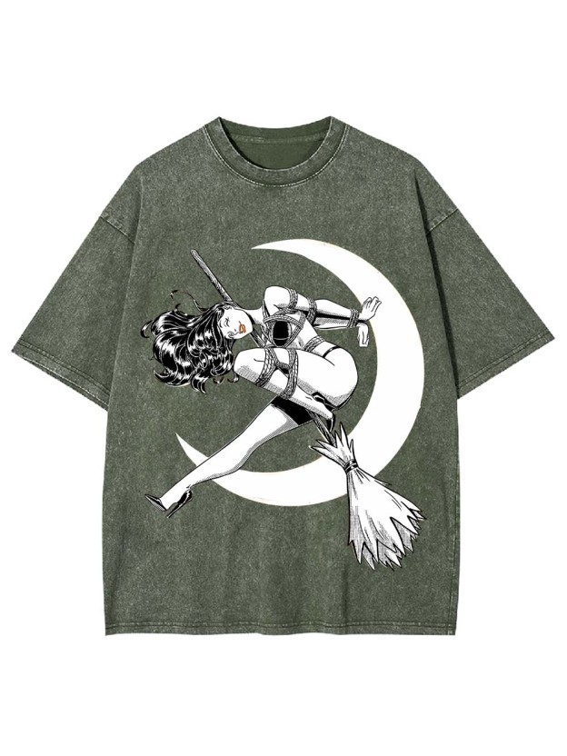 Moonlit Witchcraft Washed Tshirt