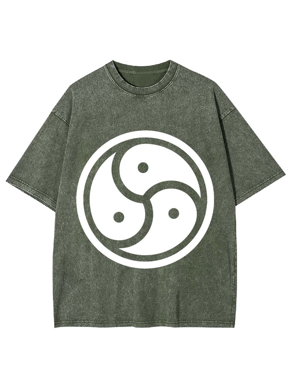 BDSM Emblem Washed Tshirt