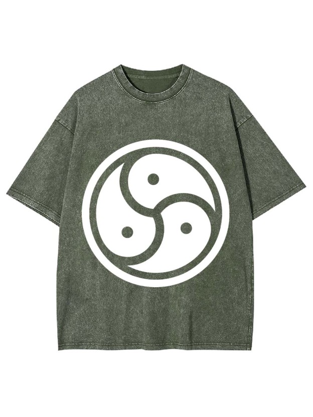 BDSM Emblem Washed Tshirt