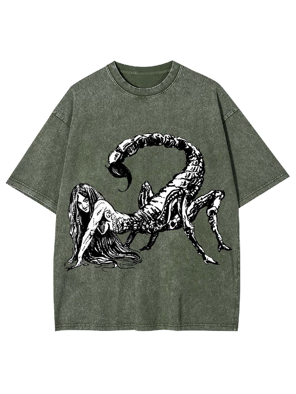 Scorpion Siren Washed Tshirt