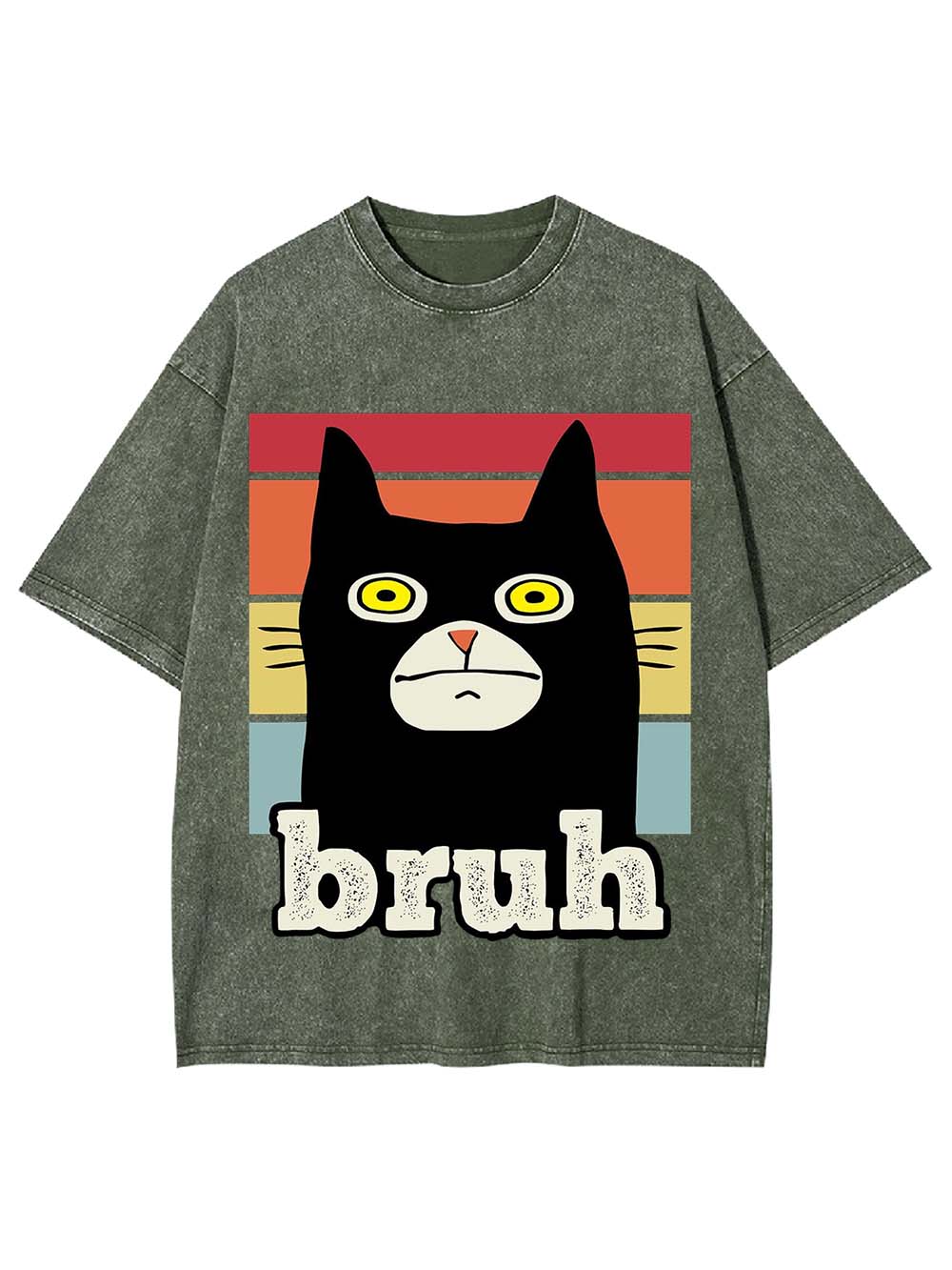 Bruh Washed Tshirt