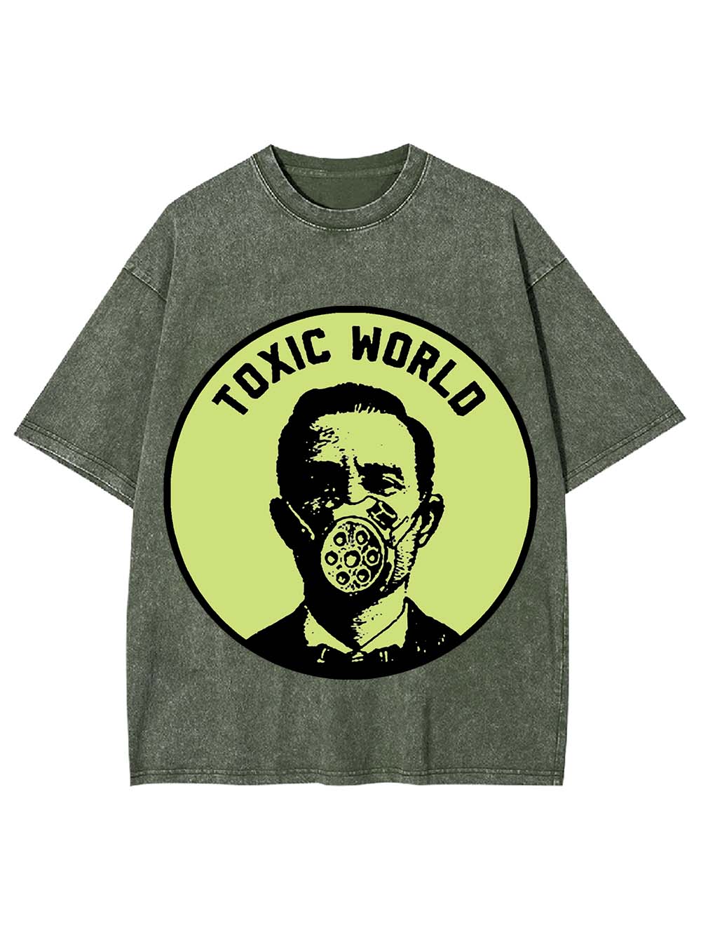 Toxic World Washed Tshirt