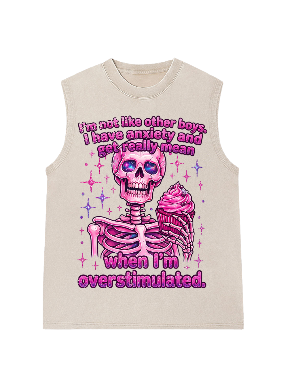 I’M NOT LIKE OTHER BOYS WASHED TANK TOP