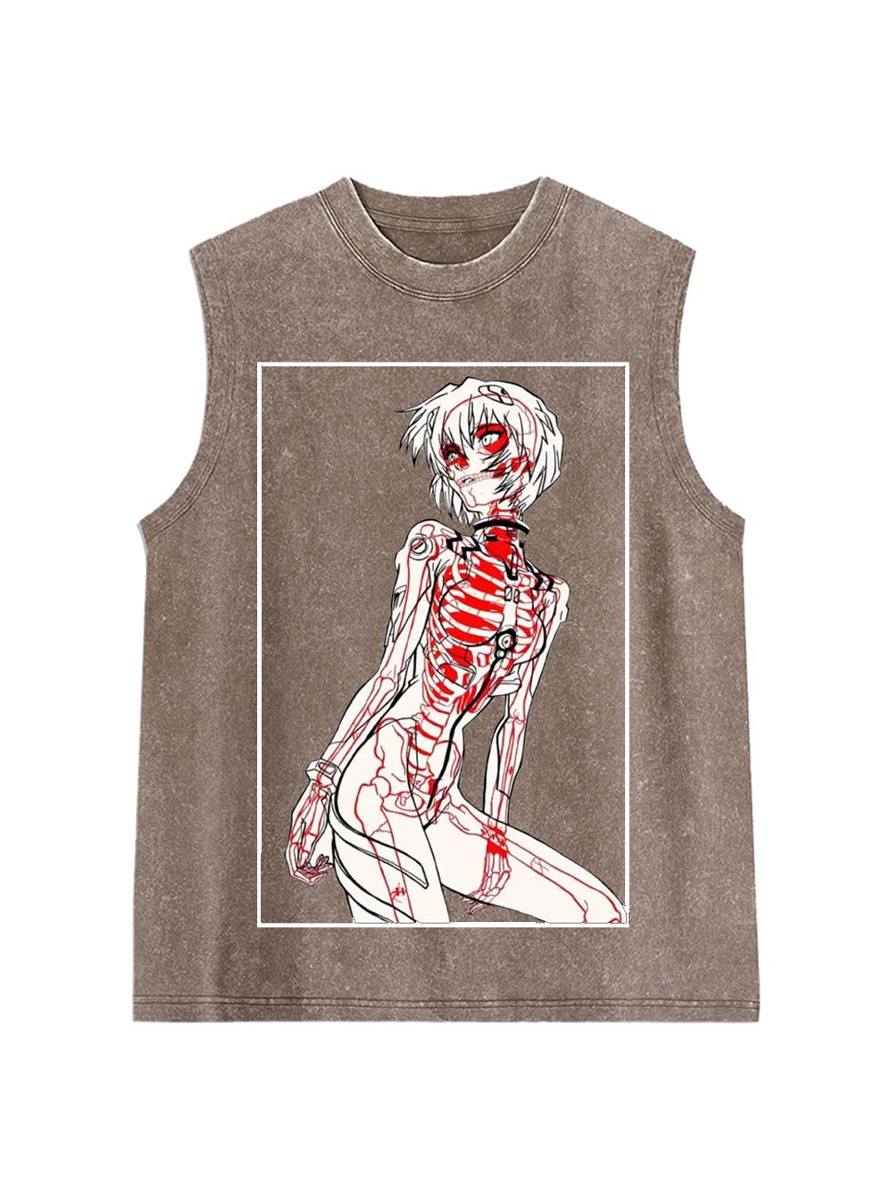 Anatomical Washed Tank Top