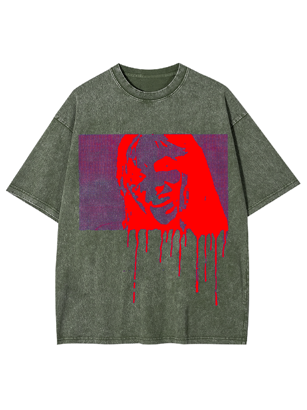 BLOODY SMILE AAA WASHED TSHIRT