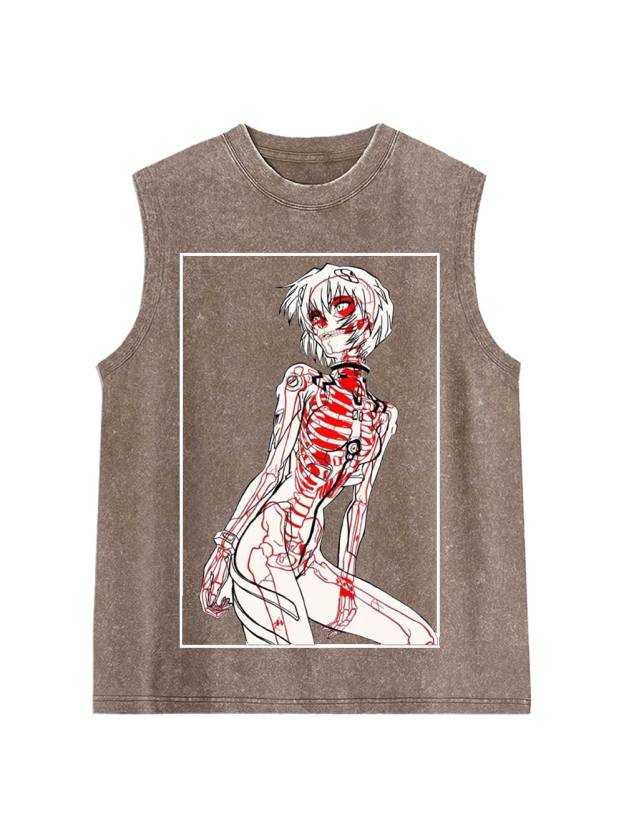 Anatomical Washed Tank Top