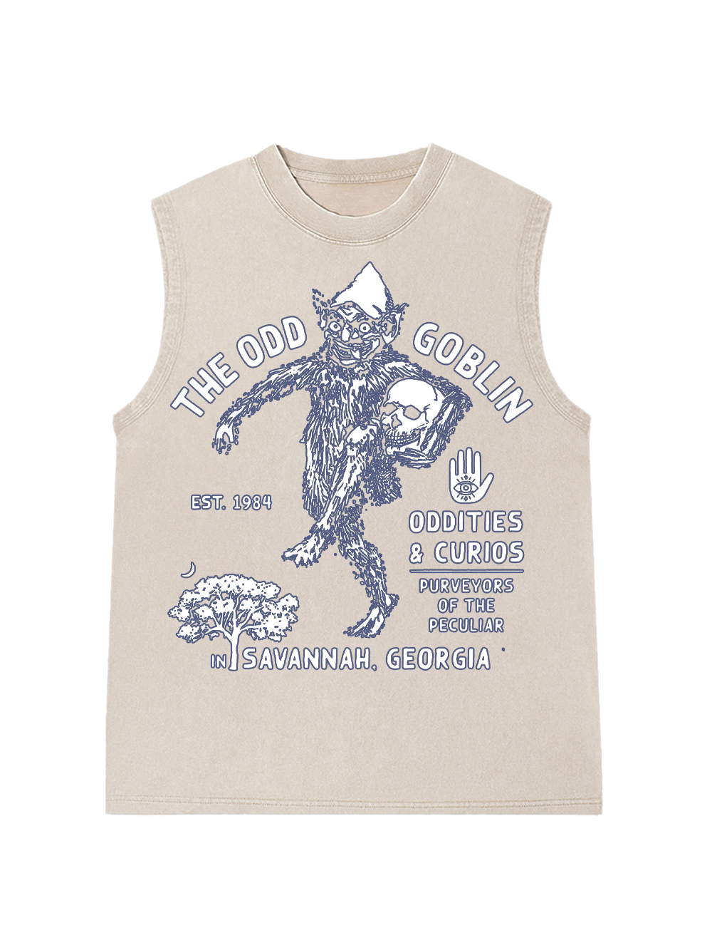 THE ODD GOBLIN WASHED TANK TOP