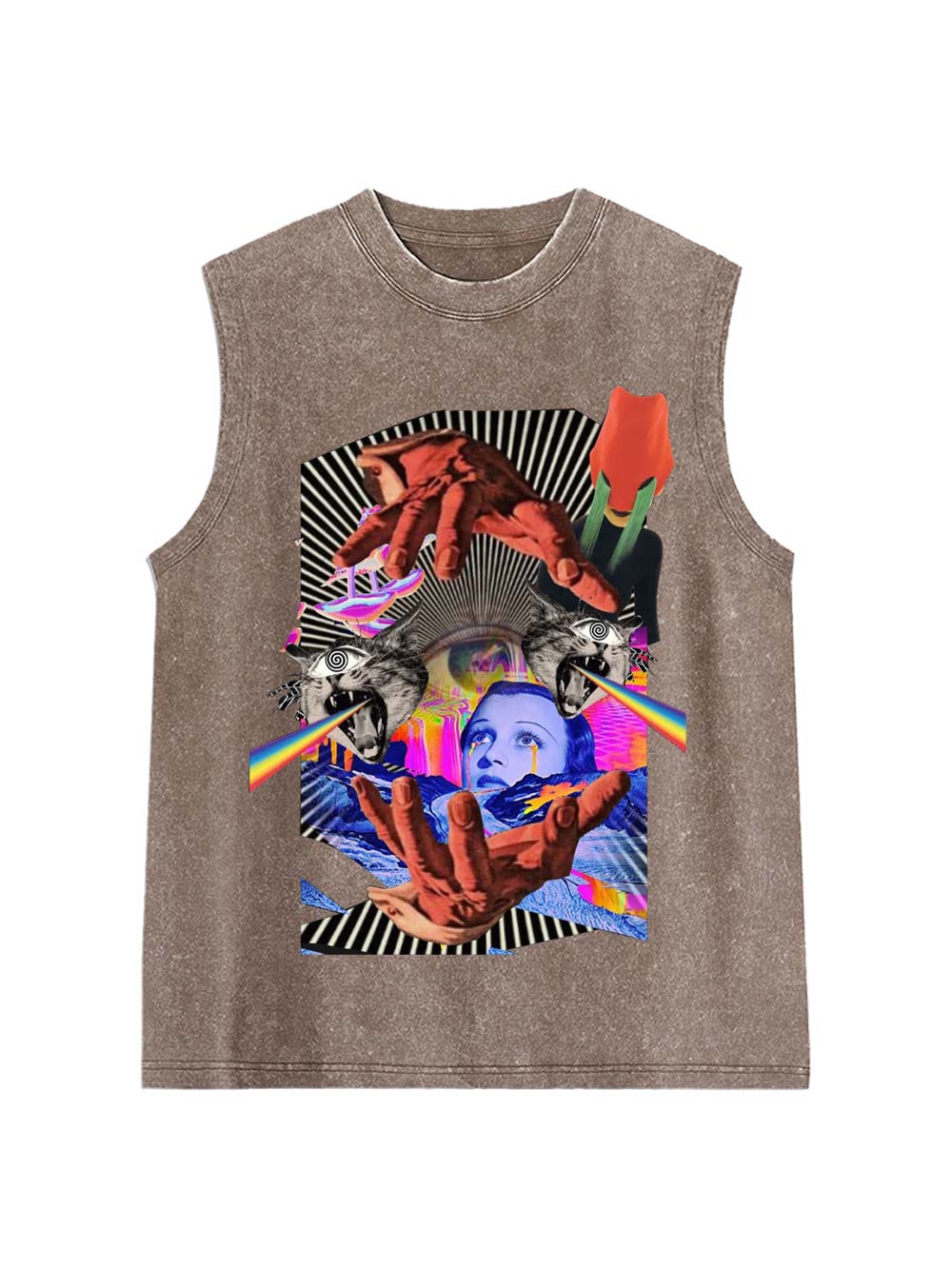 Mind Control Washed Tank Top