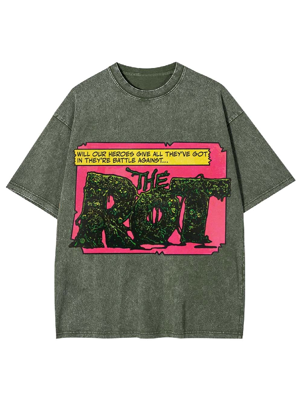 Battle Against The Rot Washed Tshirt