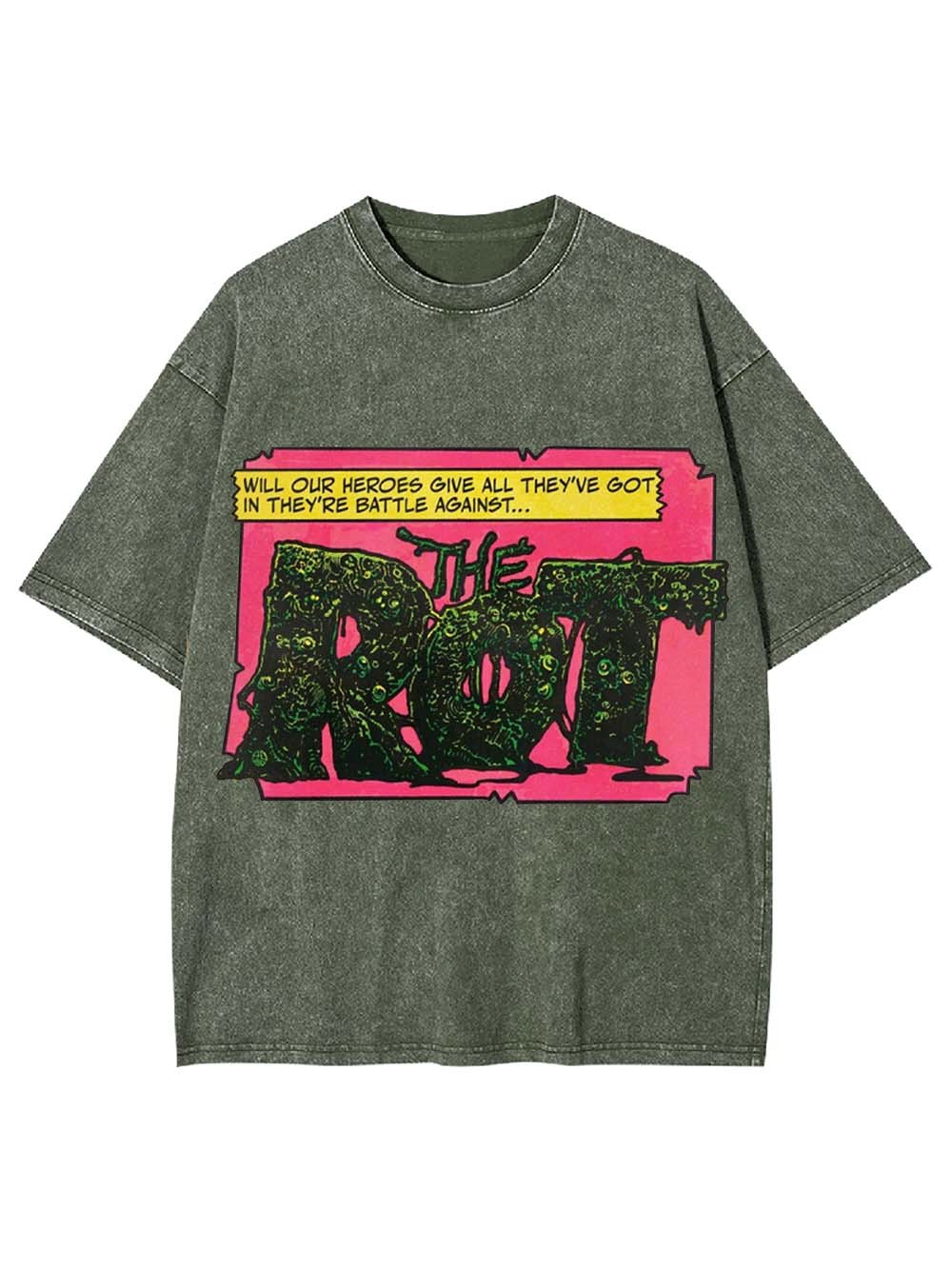Battle Against The Rot Washed Tshirt