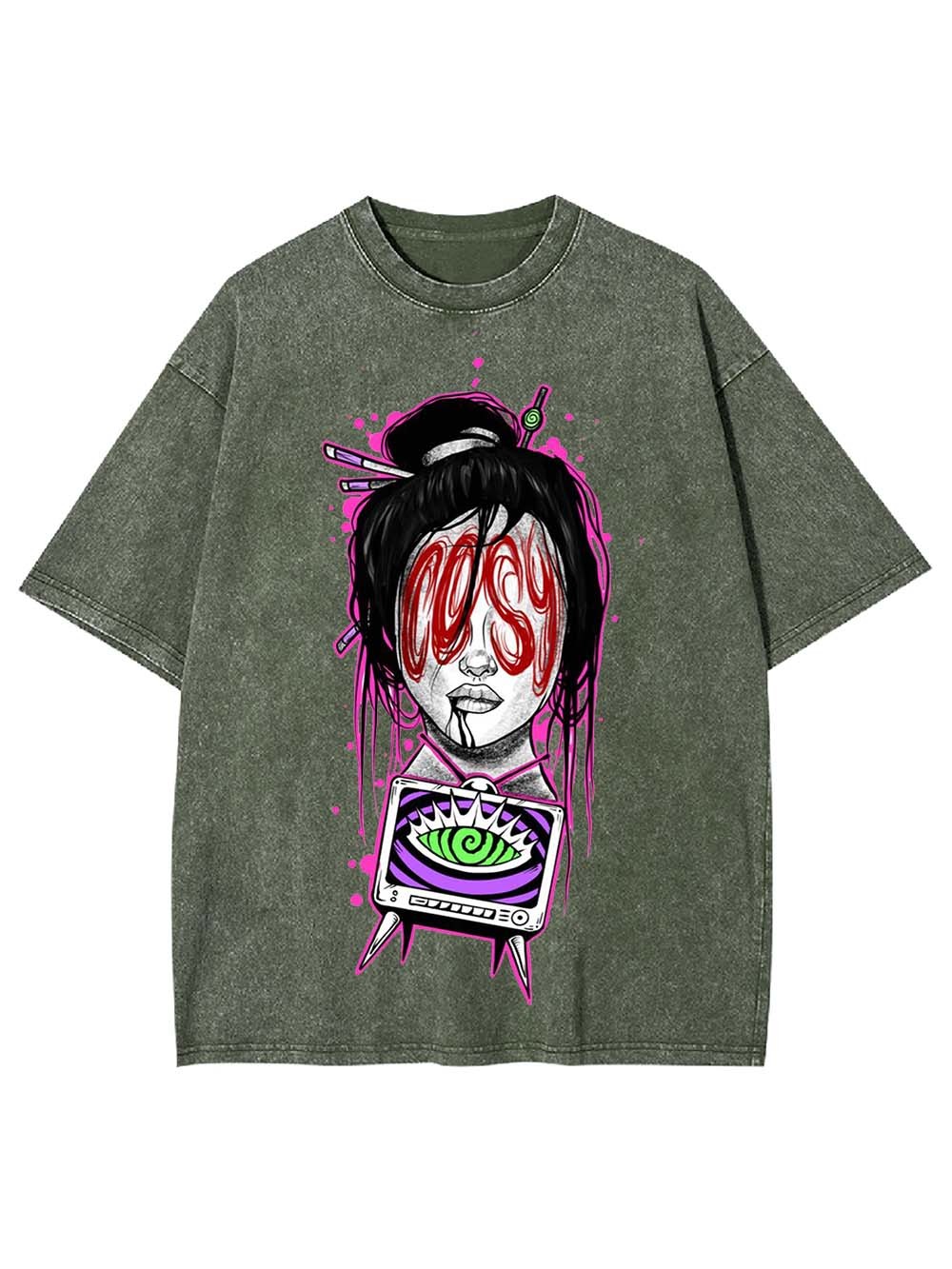 Mind on Display Washed Tshirt