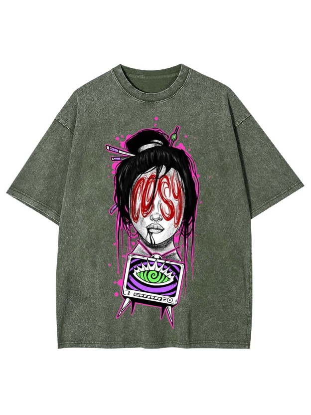 Mind on Display Washed Tshirt