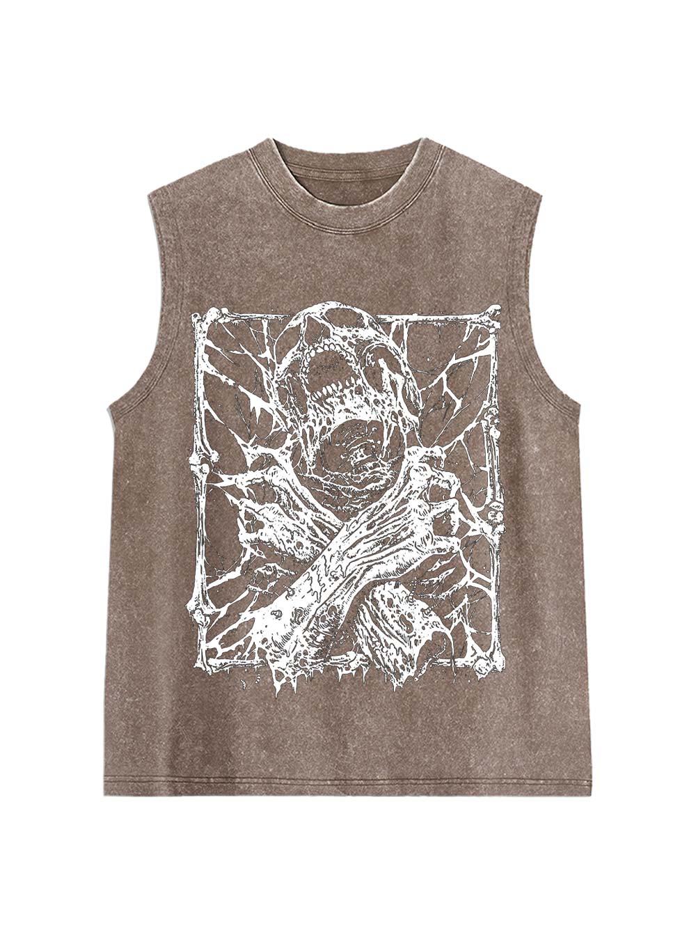 Entangled Terror Washed Tank Top