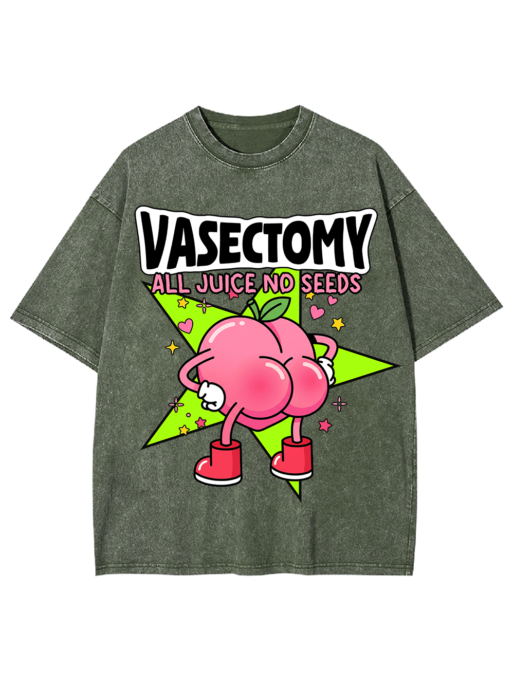 VASECTOMY WASHED TSHIRT