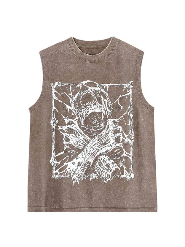 Entangled Terror Washed Tank Top
