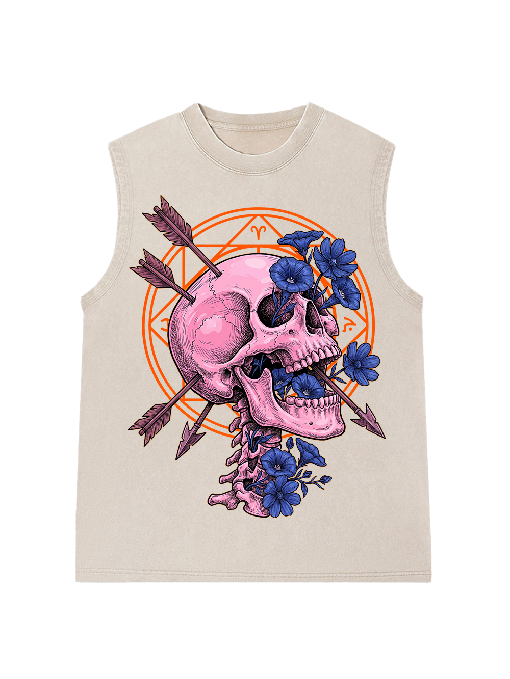 DEATHLESS WILL WASHED TANK TOP