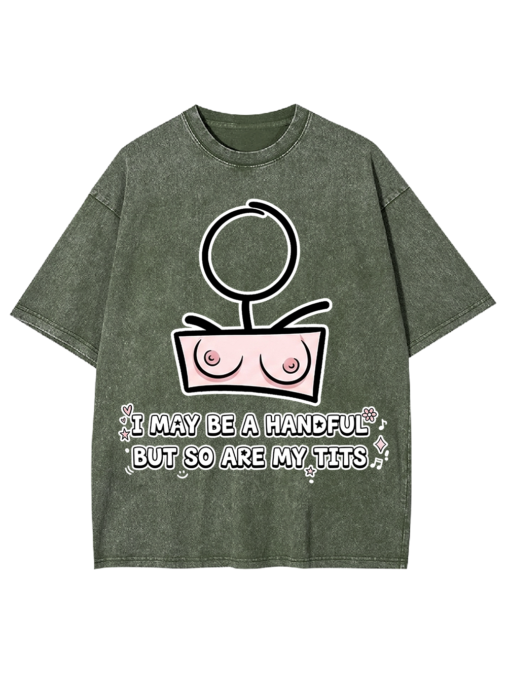 BOLD SATEMENT AAA WASHED TSHIRT