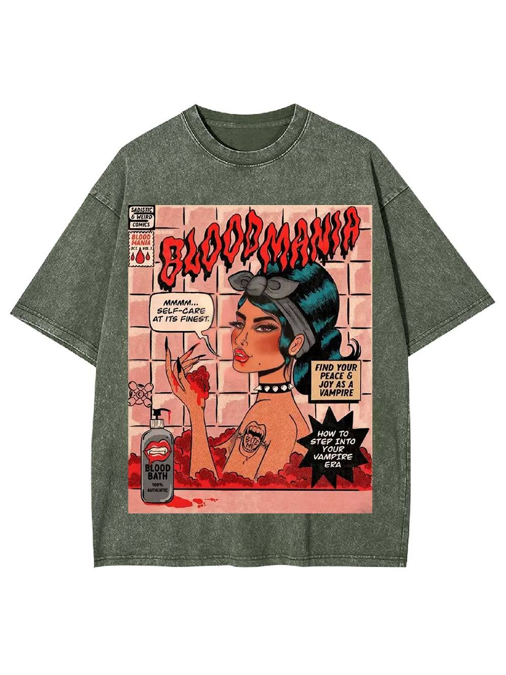 Blood Mania Washed Tshirt
