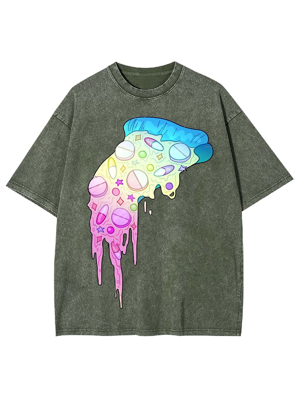 Pill Pizza Washed Tshirt