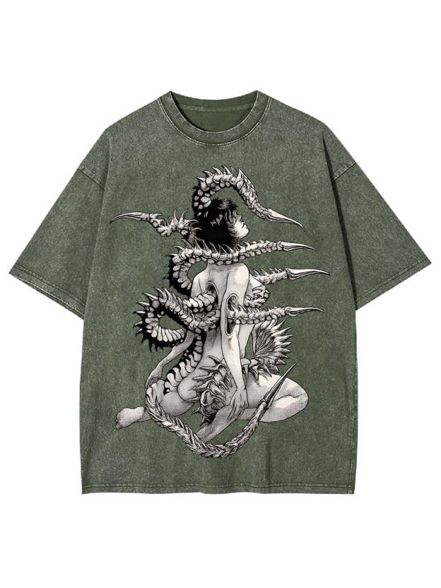 Entwined Abyss Washed Tshirt