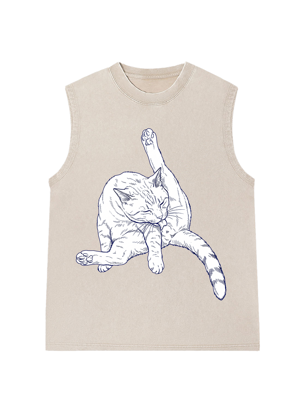 THIRST CAT WASHED TANK