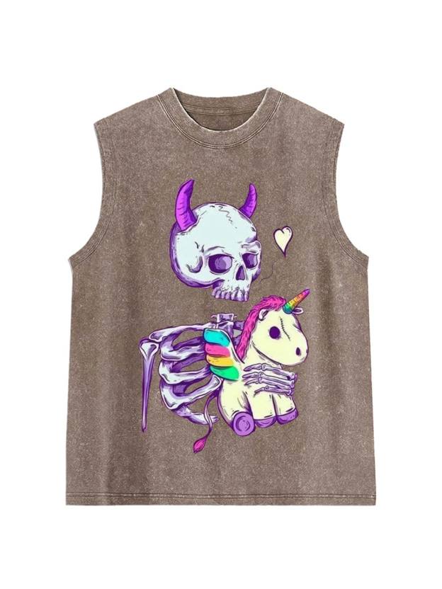 Dark Whimsy Washed Tank Top