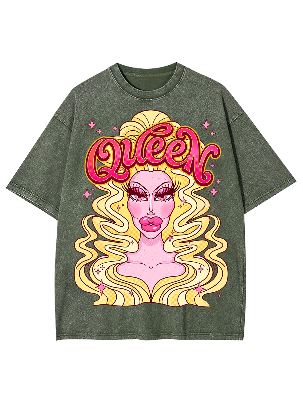 DRAG QUEEN AAA WASHED TSHIRT