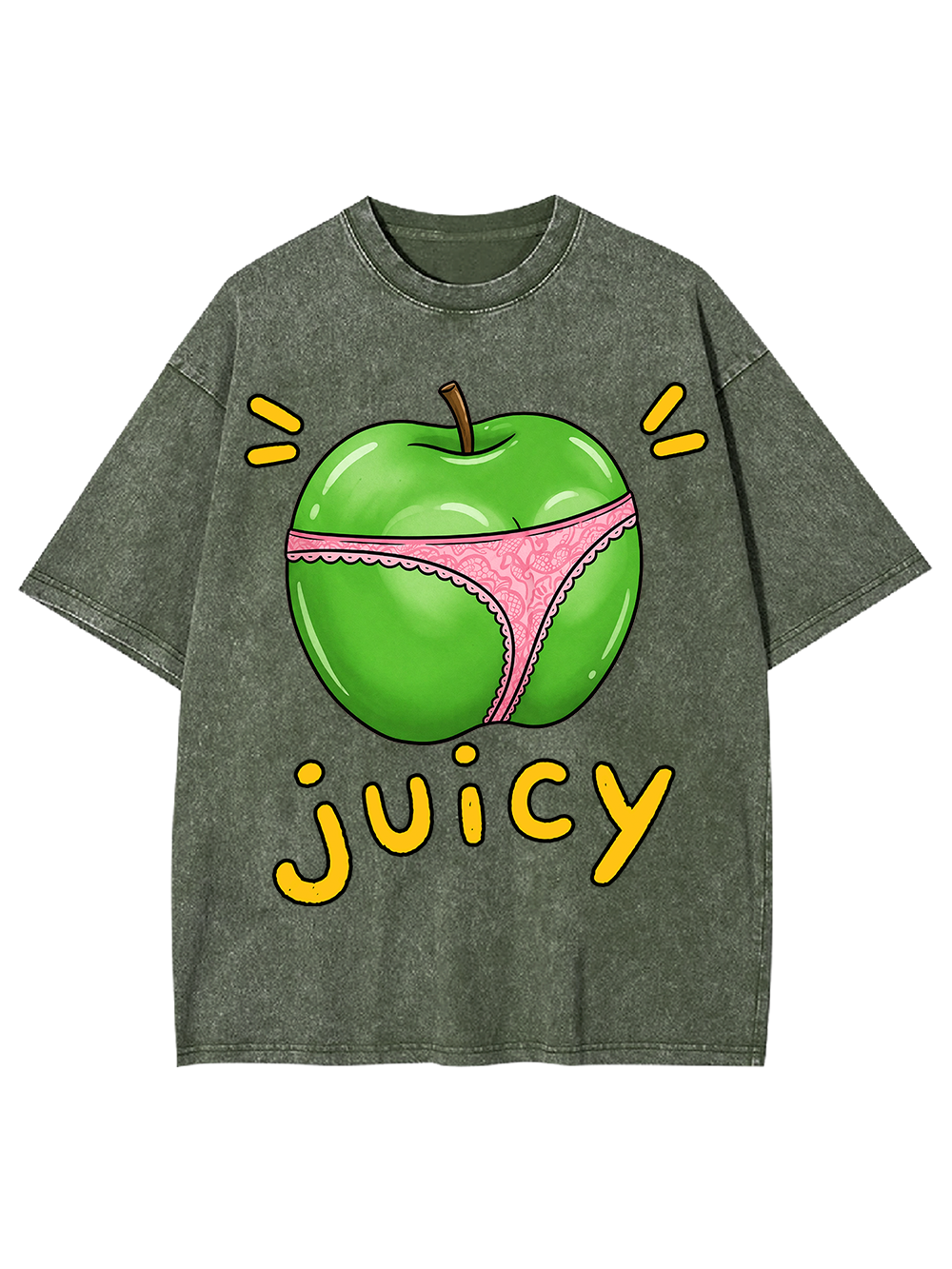 JUICY APPLE AAA WASHED TSHIRT
