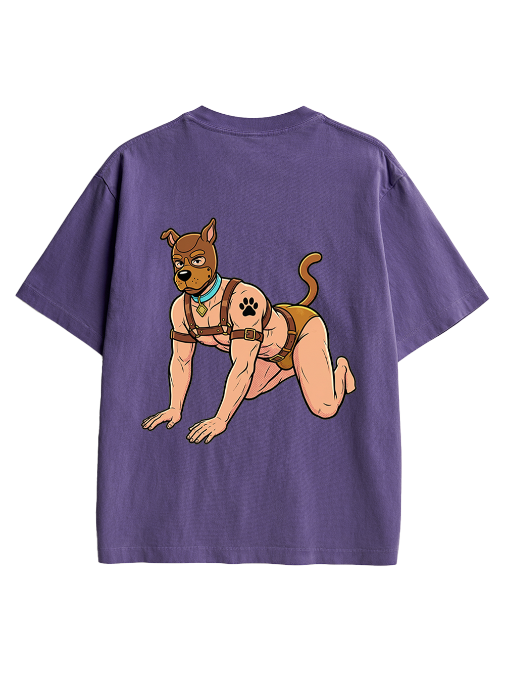 HUMAN PUP PLAY AAA BACKPRINT TSHIRT