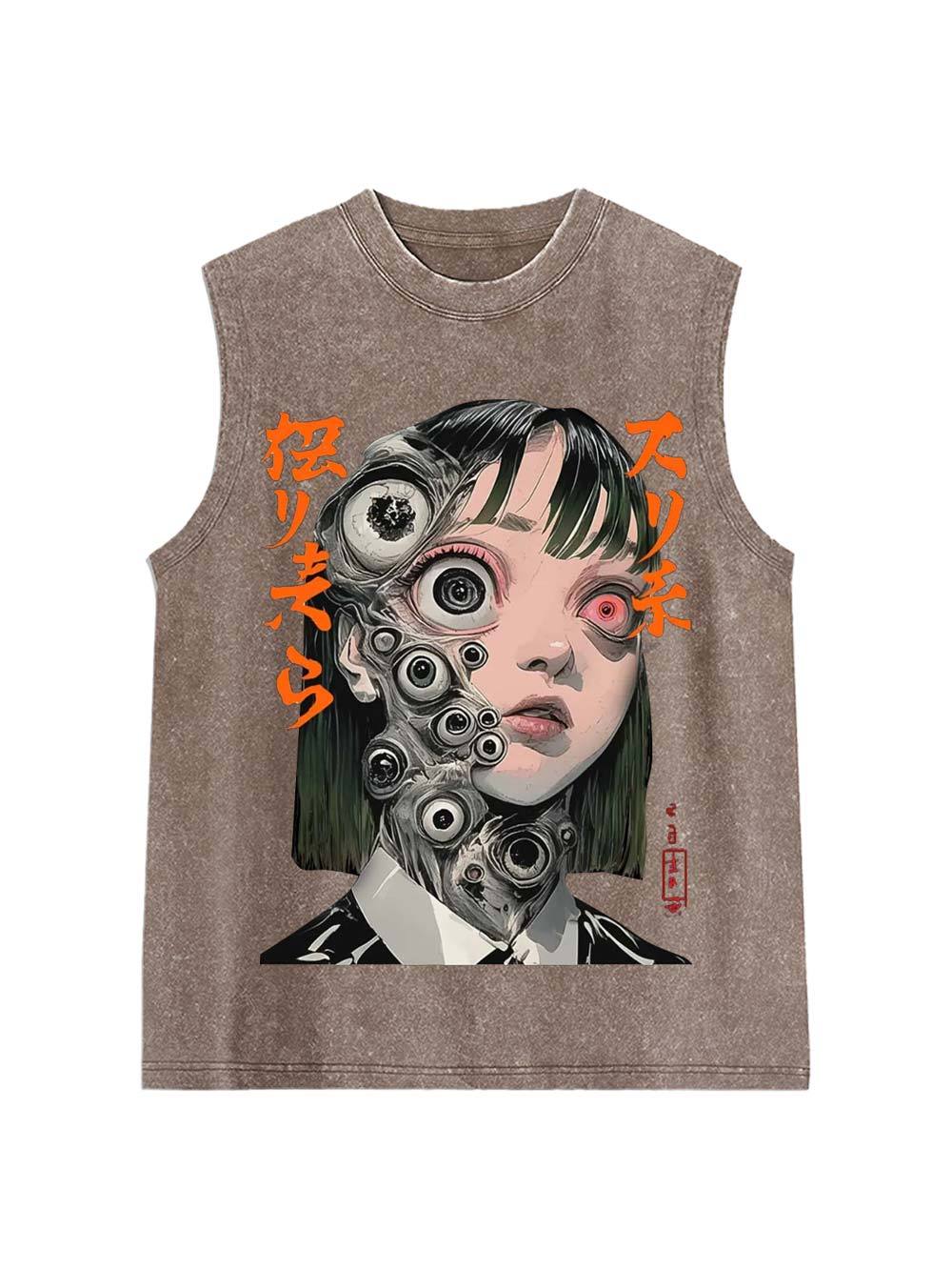 Distorted Perception Washed Tank Top