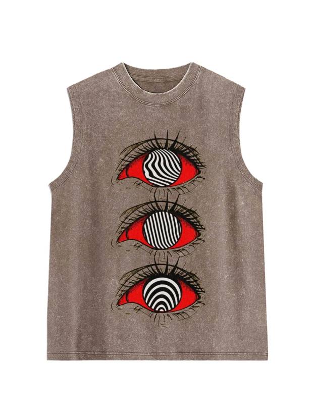 Hypnotic Gaze Washed Tank Top