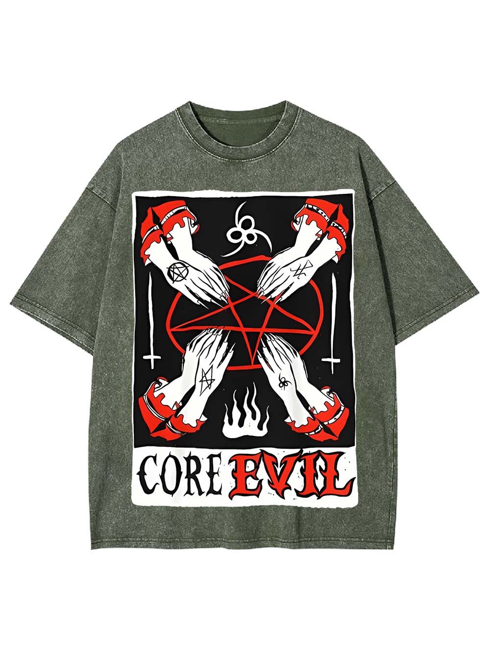 Core Evil Washed Tshirt