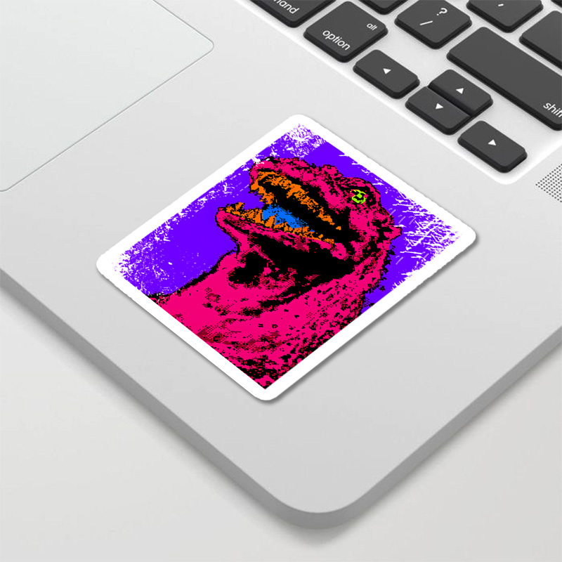 Neon Roar Sticker