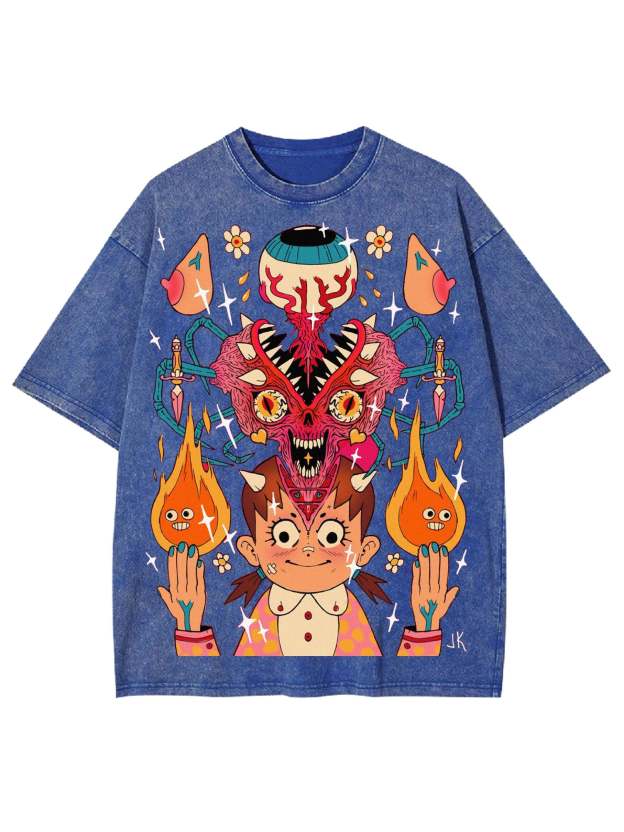 Monster Washed Tshirt