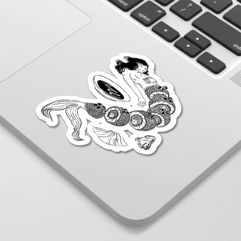 Human Sushi Slices Sticker