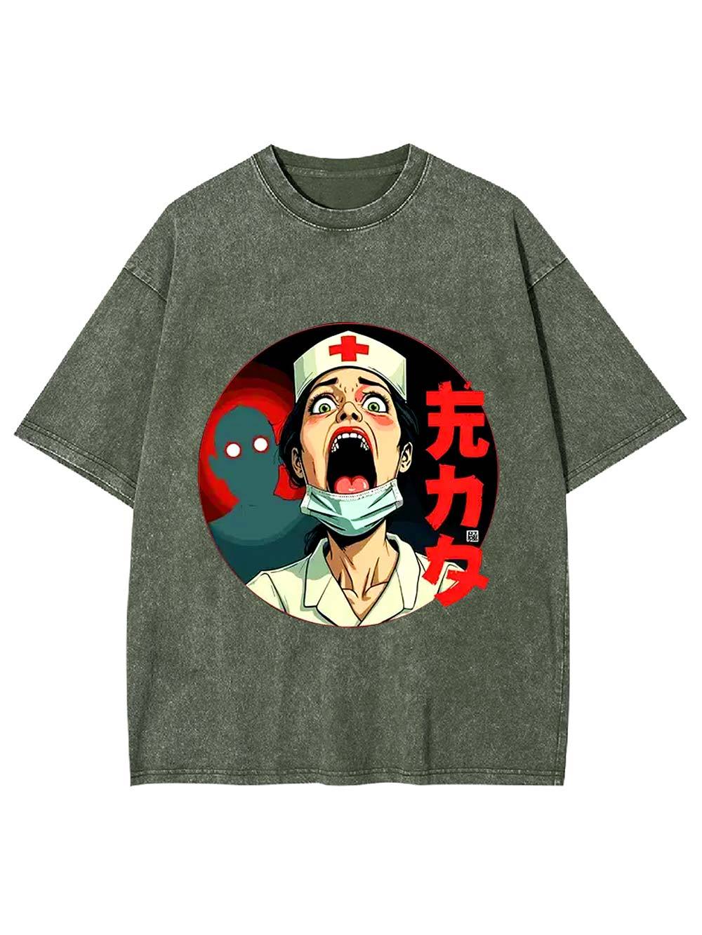 Powerless Fear Washed Tshirt