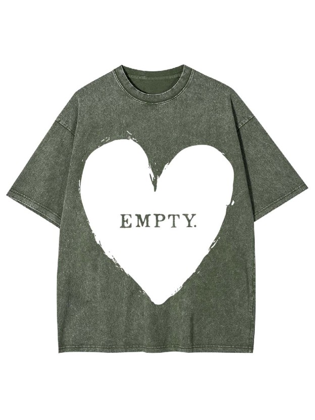 Empty Washed Tshirt