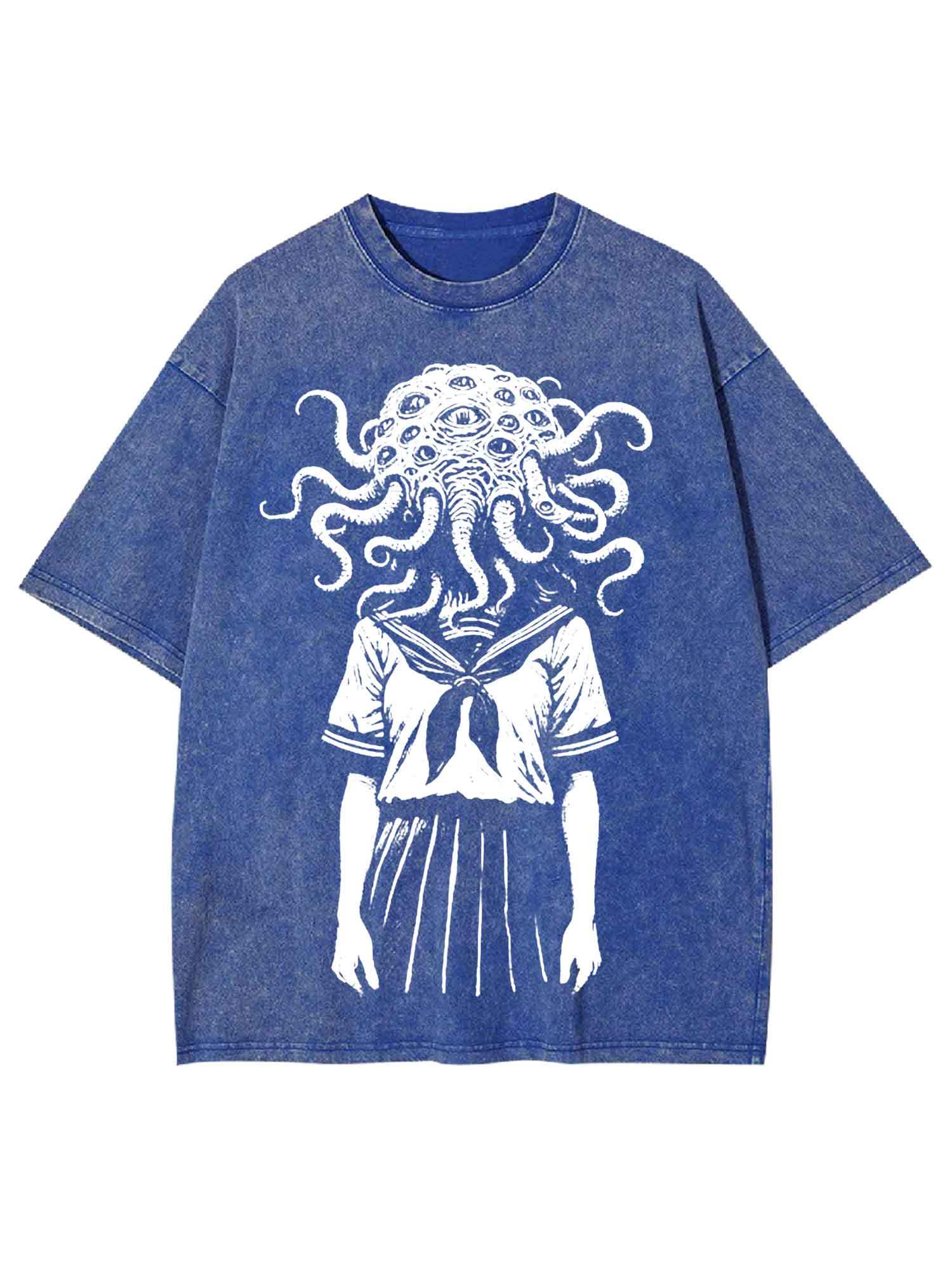 Tentacled Enigma Washed Tshirt