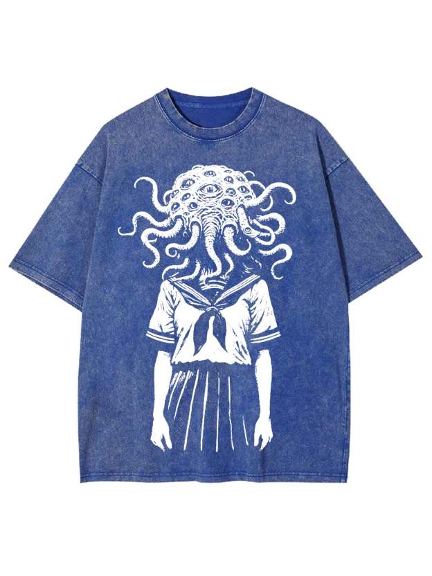 Tentacled Enigma Washed Tshirt