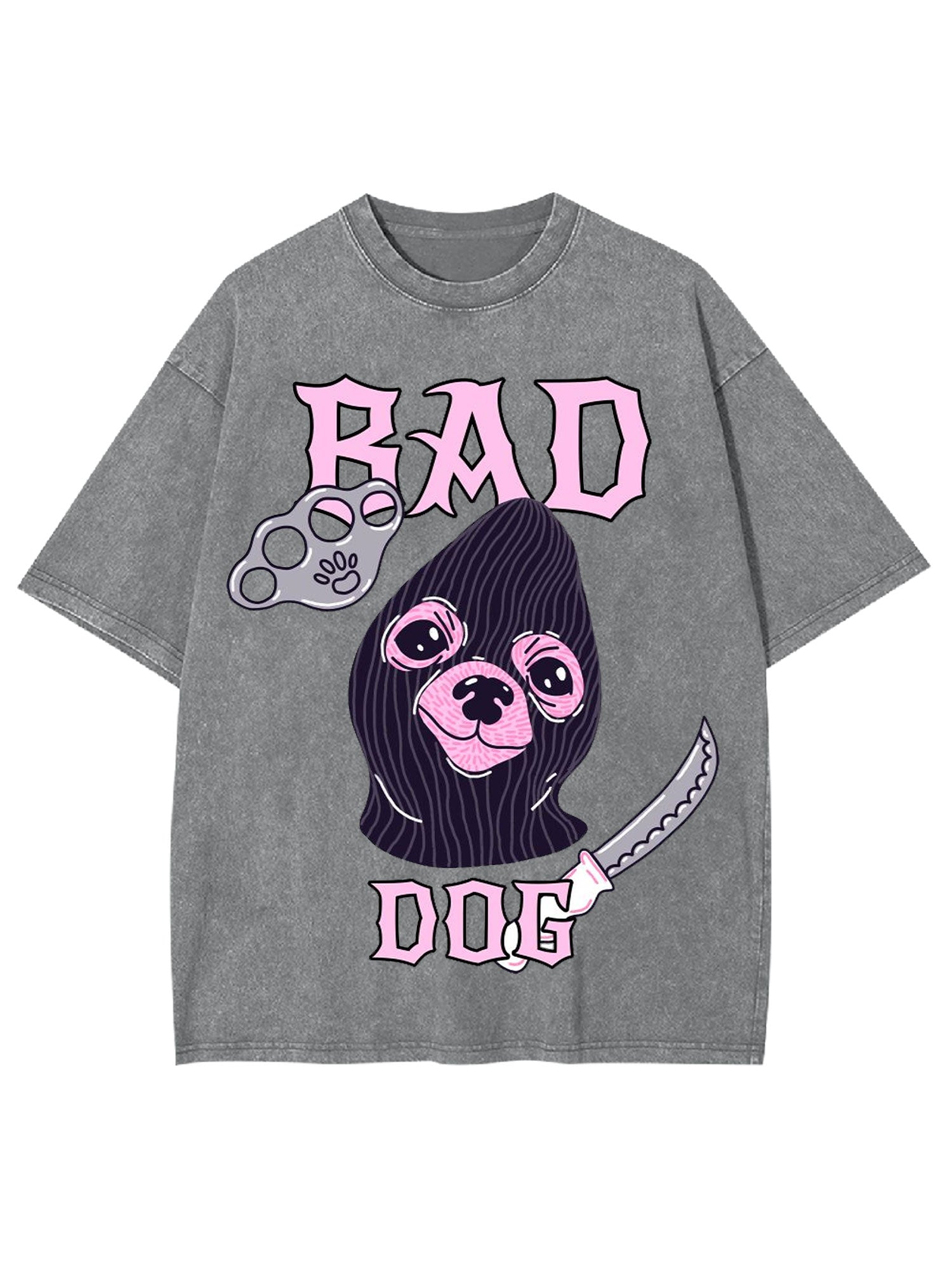Bad Dog Washed Tshirt